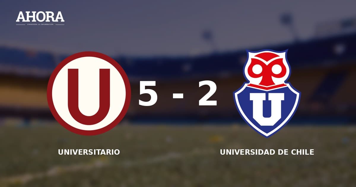 Universitario femenino cae 5-2 ante la U. de Chile en su primer amistoso en Santiago