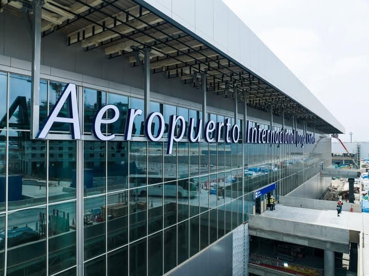 El nuevo Aeropuerto Internacional Jorge Chávez recibe con éxito su primer vuelo internacional según el MTC