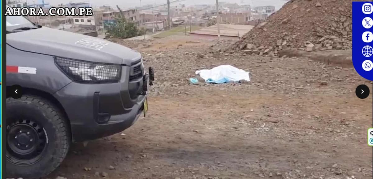 Feminicidio: Policía investiga a expareja de la víctima, un alférez PNP