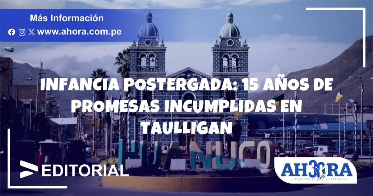 Infancia postergada: 15 años de promesas incumplidas en Taulligan