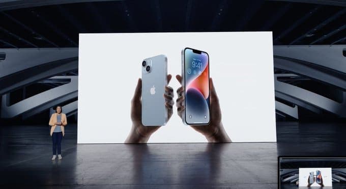 Apple presentó el iPhone 14 y el 14 Plus