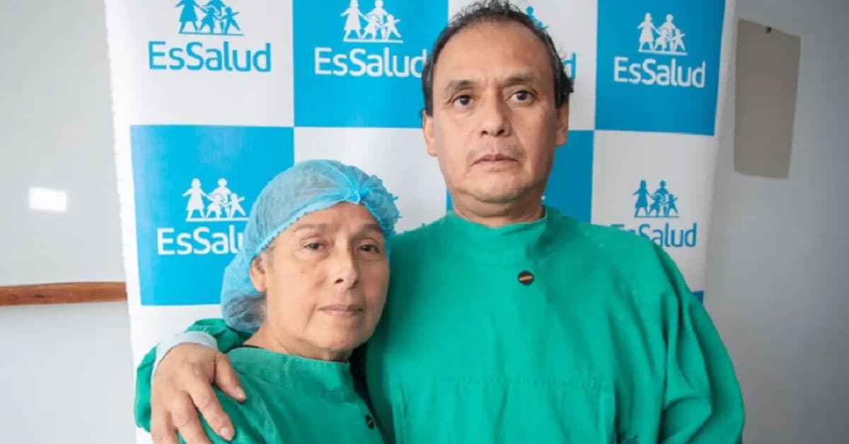Primer trasplante mixto Perú: Hombre dona riñón a esposa en San Valentín