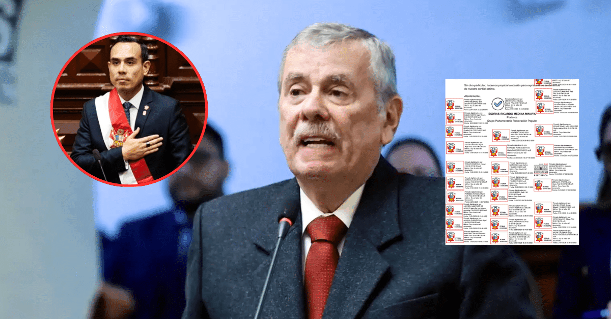 Rospigliosi: Firmas incompletas para censura de José Jerí