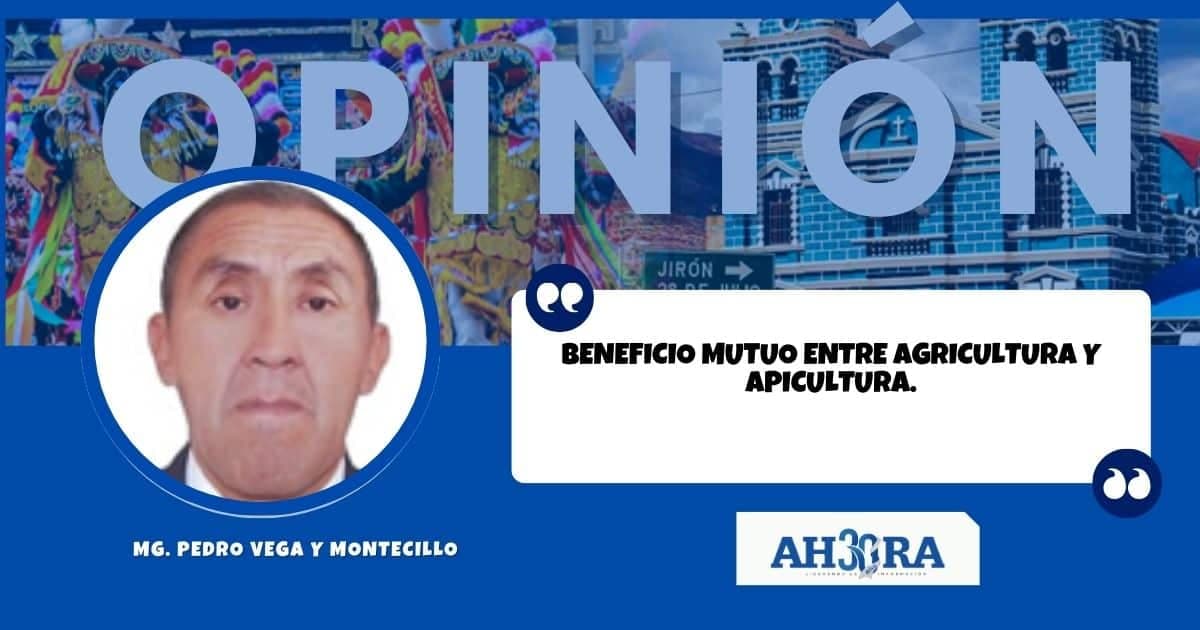 Beneficio mutuo entre Agricultura y Apicultura