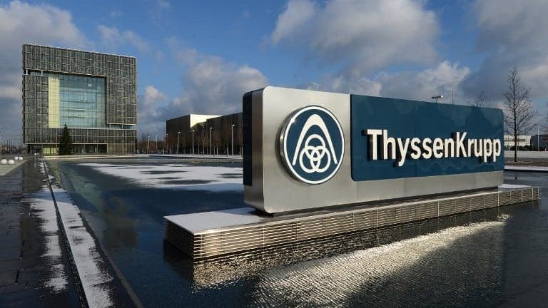 ¿Cuáles son las cuatro unidades de la división automovilística de Thyssenkrupp tras su reorganización?