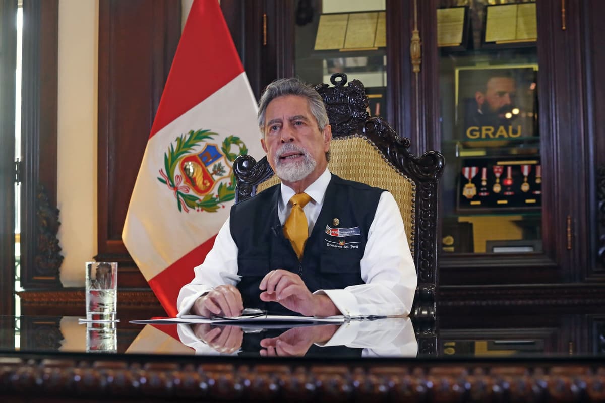 Sagasti: “Avanzamos a paso firme para dotar de internet a 6 millones de peruanos más”