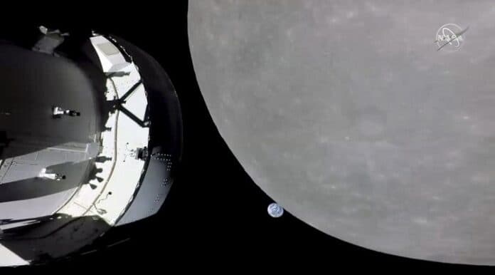 Cápsula Orión de la Nasa llegó a la Luna