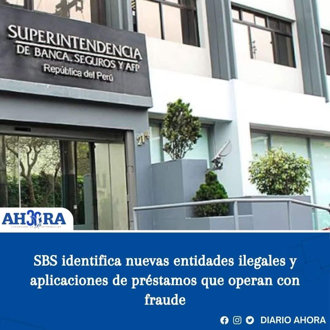 SBS identifica nuevas entidades ilegales y aplicaciones de préstamos que operan con fraude