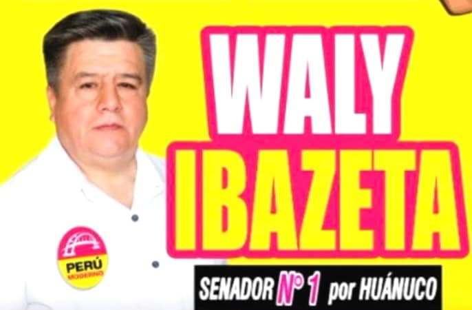 Waly Ibazeta: El abogado que busca el Senado con el número 1 por Huánuco