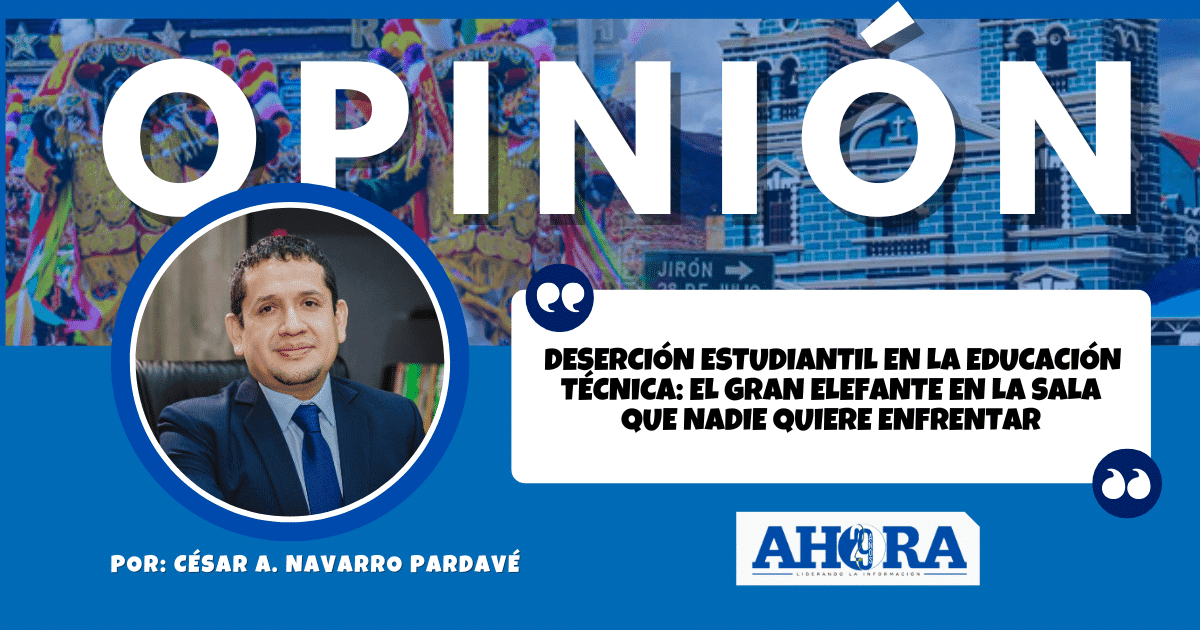 Deserción estudiantil en la educación técnica: el gran elefante en la sala que nadie quiere enfrentar