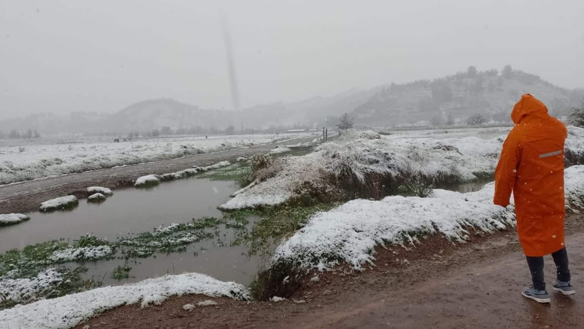 Granizo y nevadas afectarán zonas sobre los 2800 y 3800 metros