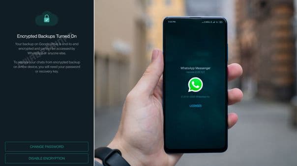 WhatsApp trabaja para proteger las copias de seguridad con contraseña