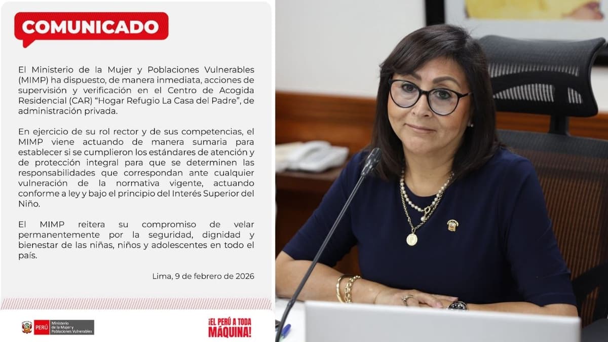 MIMP interviene albergue de Milagros Jáuregui por forzar embarazos infantiles