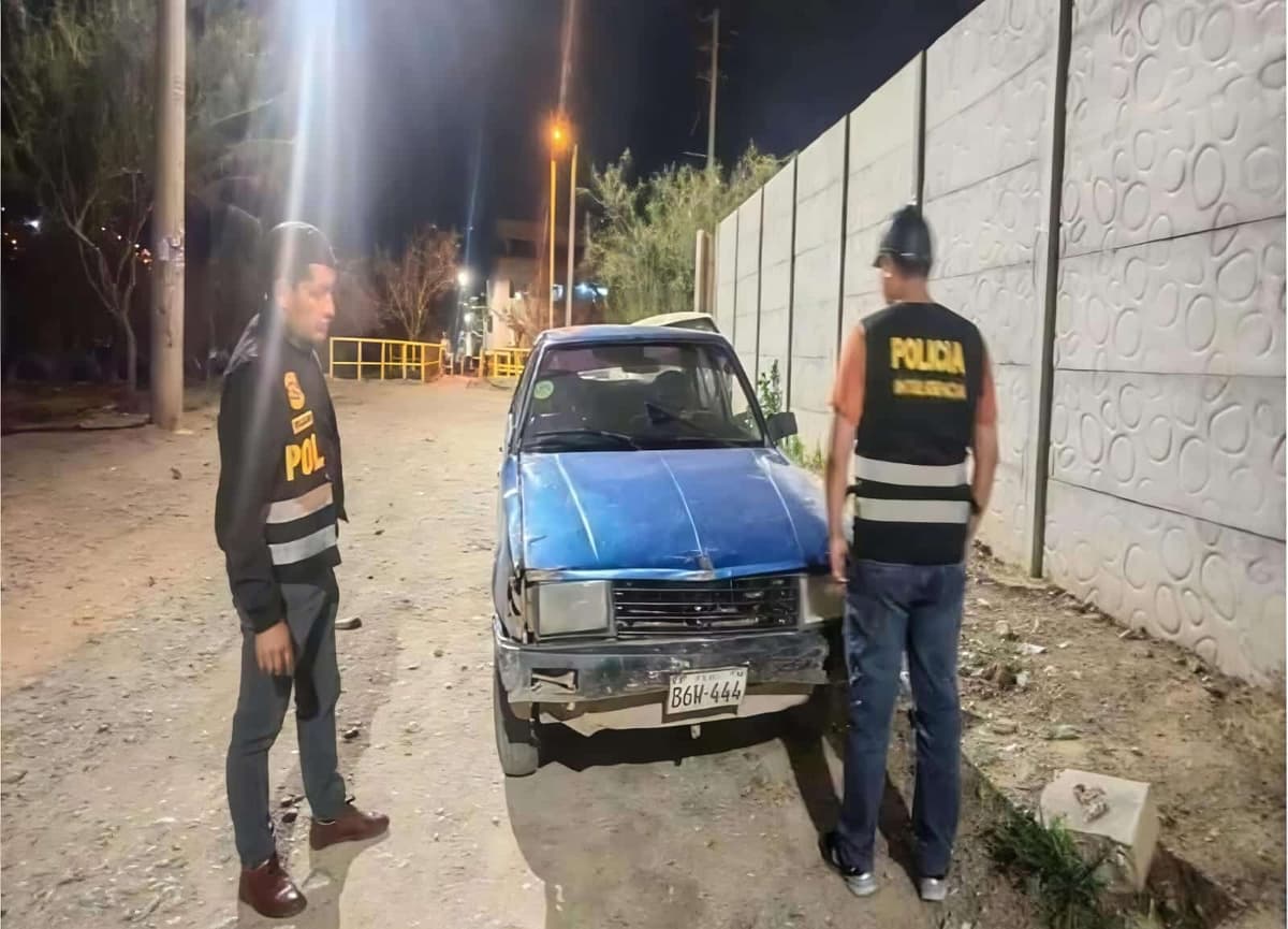 Vehículo con requisitoria por hurto fue hallado en Las Moras durante patrullaje policial