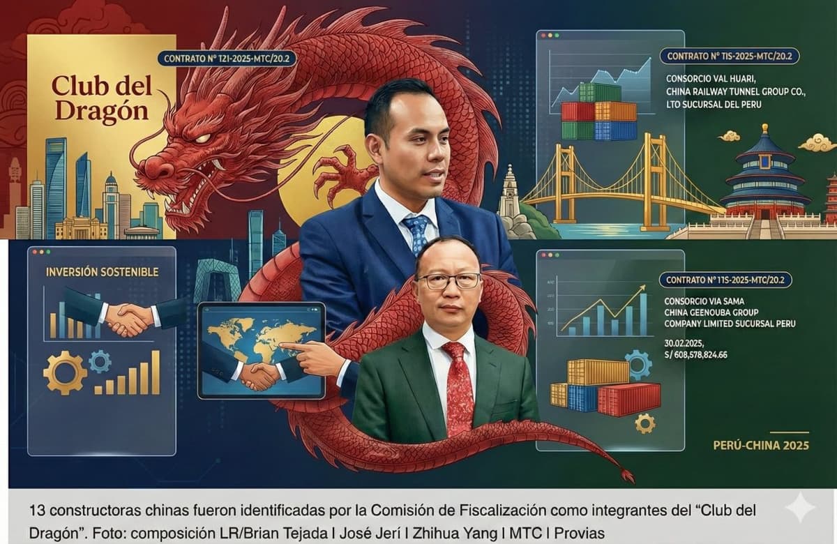 Gobierno de José Jerí firmó contratos por S/1.400 millones con empresas chinas ligadas a su amigo Zhihua Yang