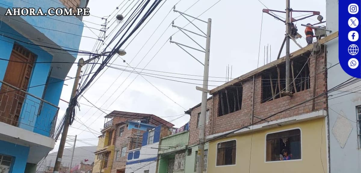 Voladizos en Huánuco: Un peligro eléctrico en aumento