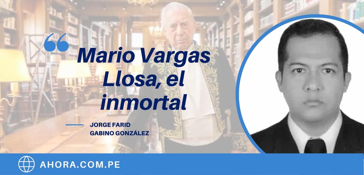 <strong>Mario Vargas Llosa, el inmortal</strong>
