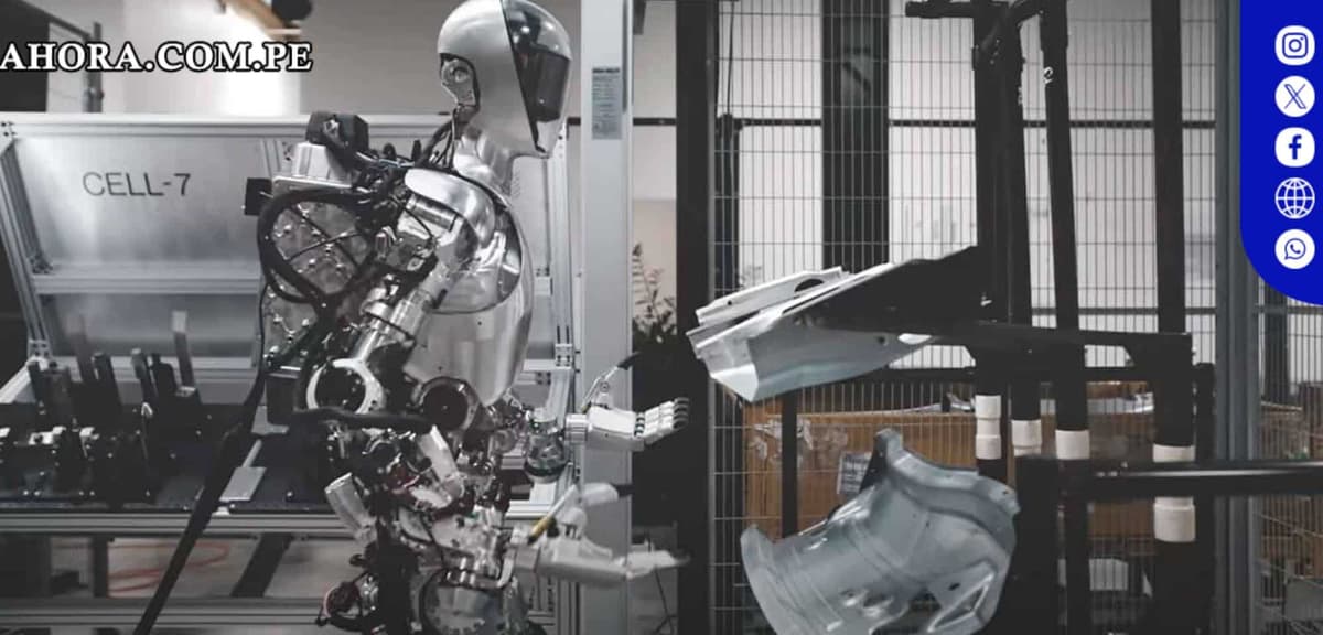 Robot humanoide comenzó a trabajar en una planta de ensamblaje de BMW