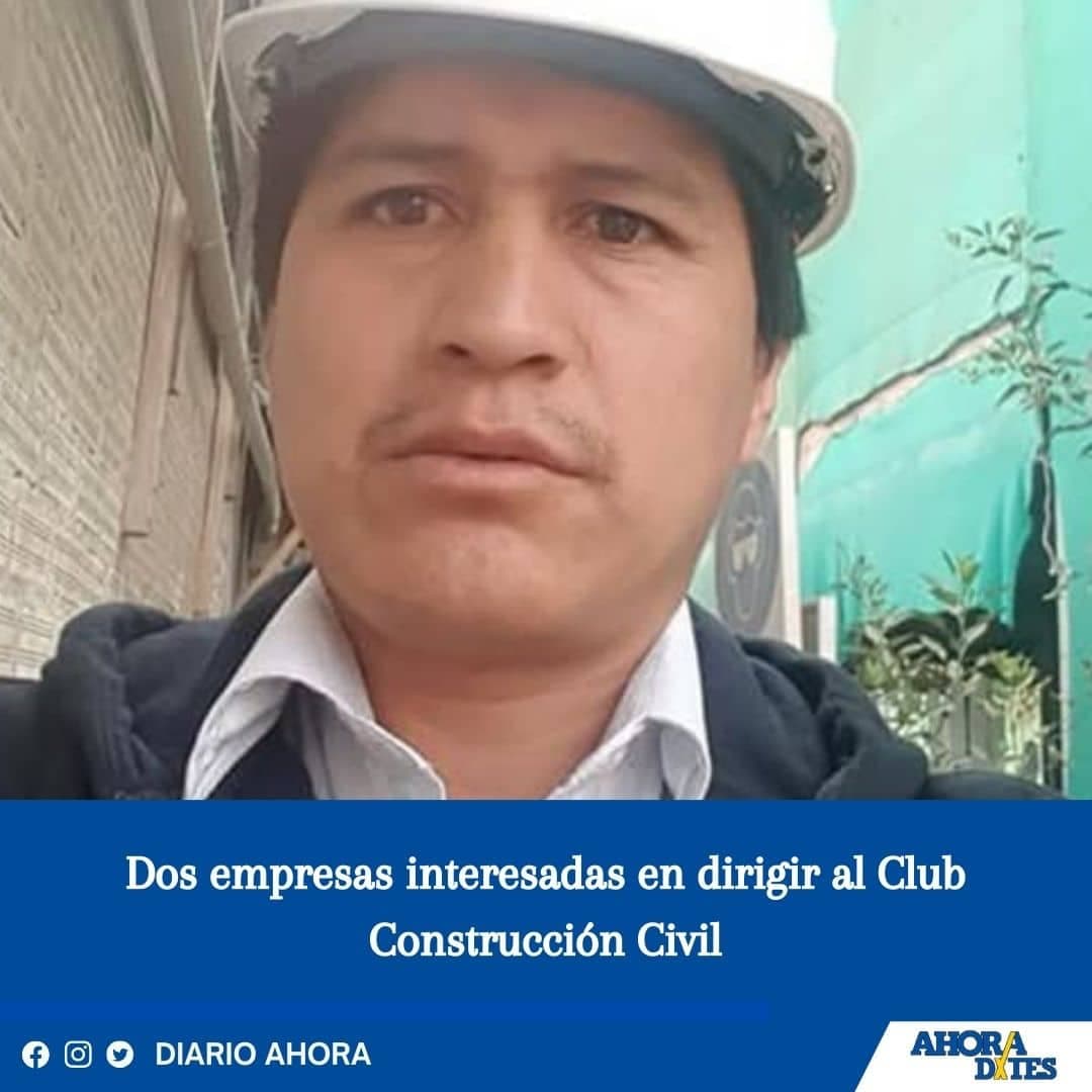 Dos empresas interesadas en dirigir al Club Construcción Civil