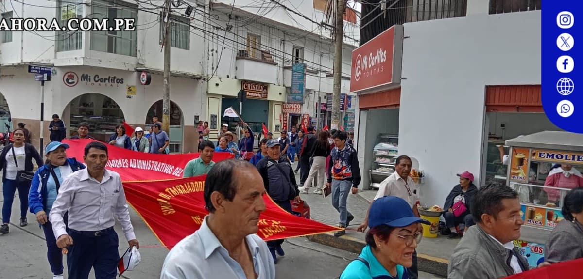 Trabajadores estatales realizan paro de 48 horas exigiendo mejoras salariales