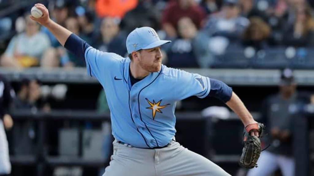 Pitcher de los Rays agradece en redes apoyo durante su rehabilitación