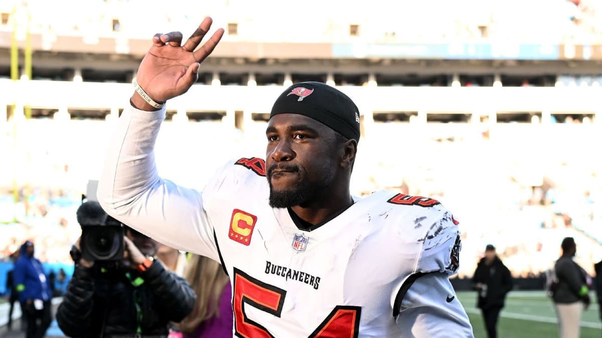 Lavonte David, histórico de los Buccaneers, cuelga los botines