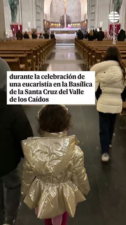 Georgina Rodríguez y sus hijos visitan el Valle de los Caídos