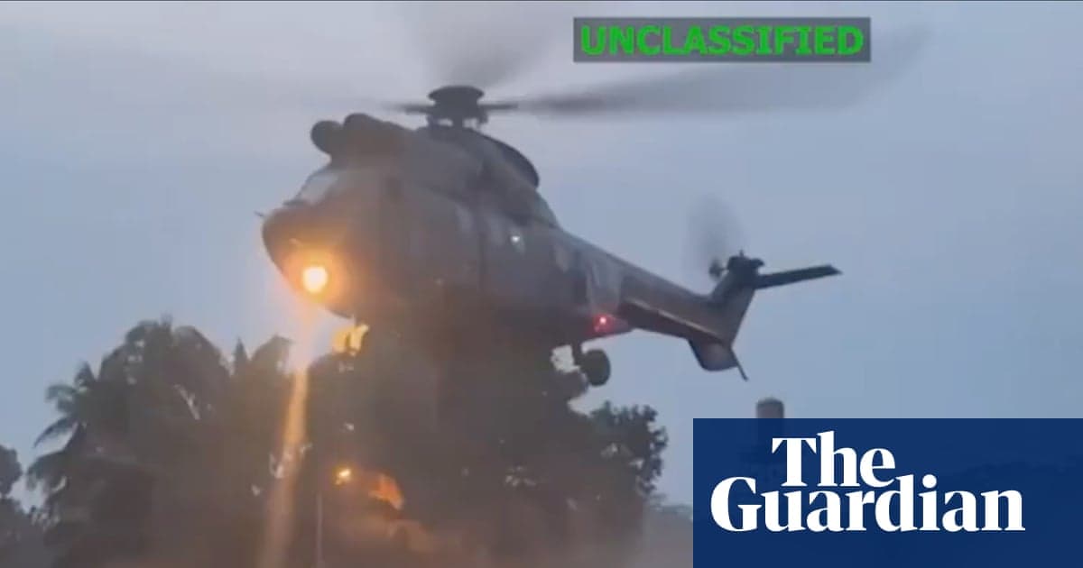 EEUU lanza operación militar en Ecuador contra narcotráfico
