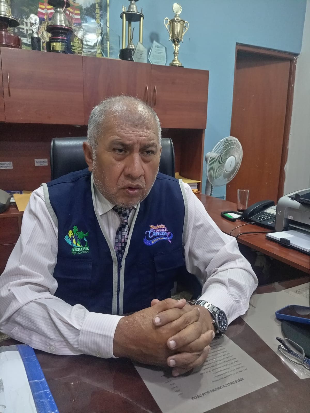Diresa evalúa salida de director del Hospital Carlos Showing