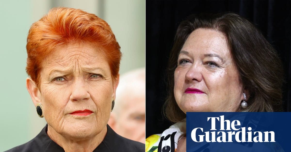 Pauline Hanson: $9,000 de contribuyentes en avión privado para evento Rinehart