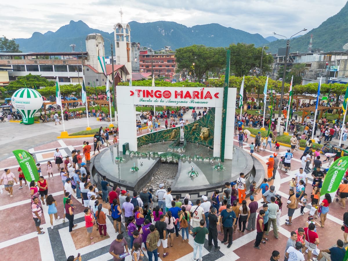 Tingo María estrena hoy la Alameda Perú con obras por S/ 16,8 millones