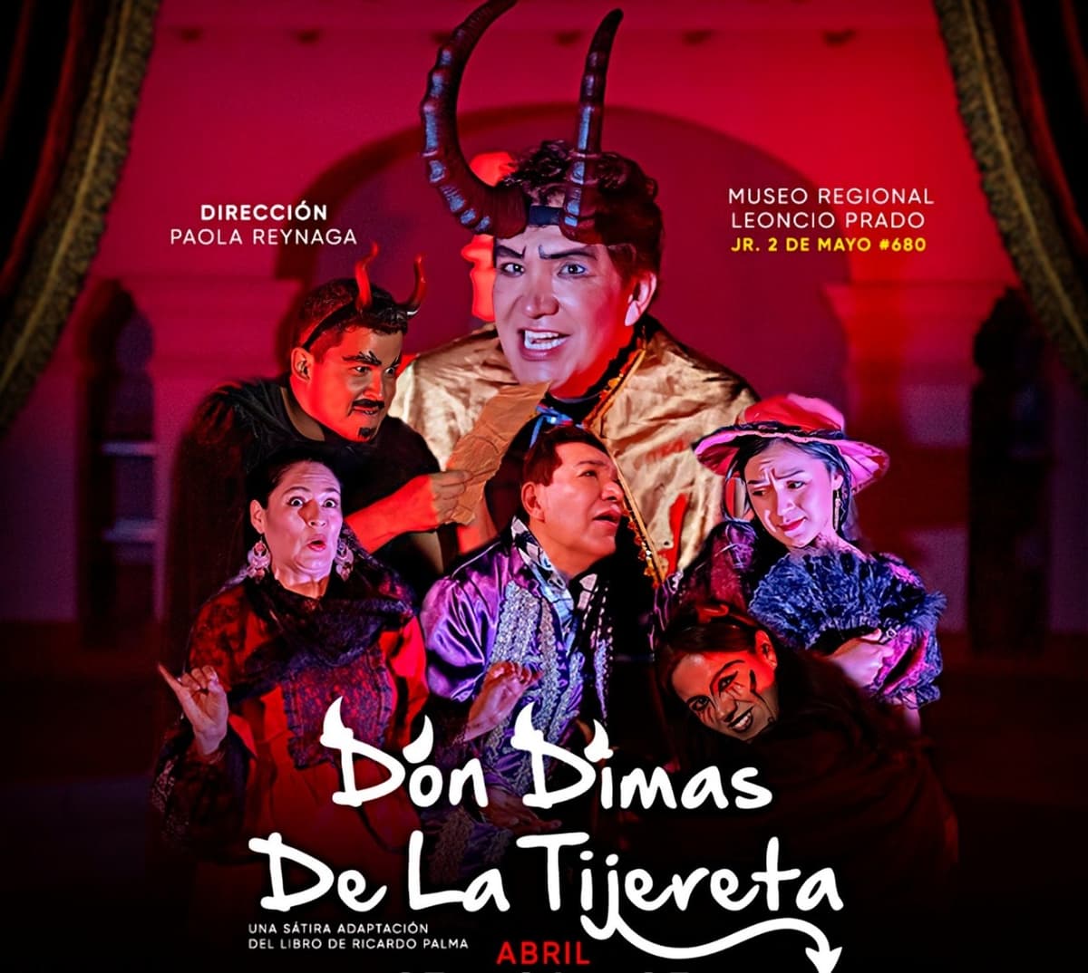 Rayuela Eventos lleva al Museo Regional Leoncio Prado la tradición “Don Dimas de la Tijereta”