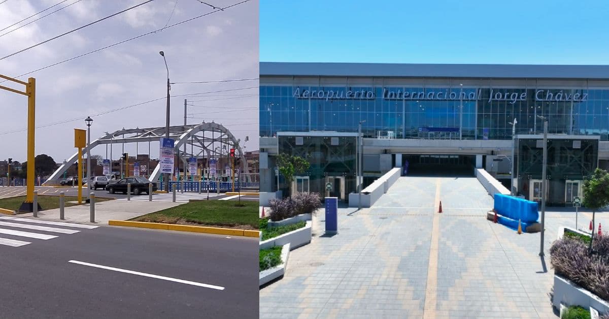 El aeropuerto Jorge Chávez inicia obras del puente Santa Rosa este 17 de mayo