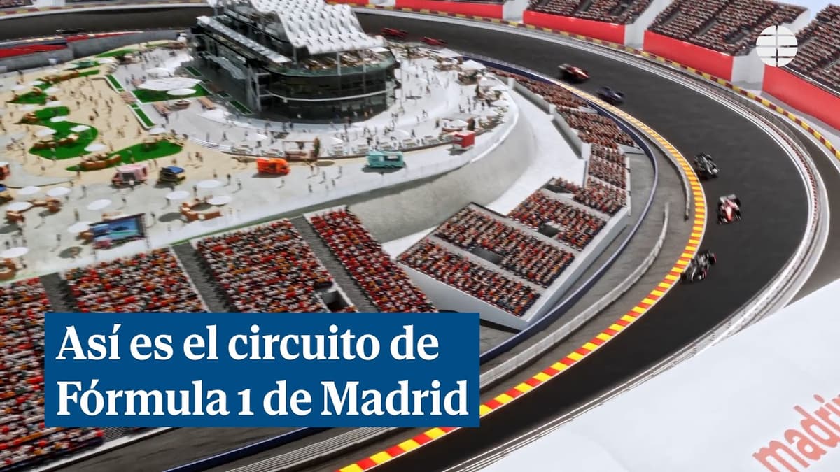 Madrid: Conoce el impactante circuito de Fórmula 1