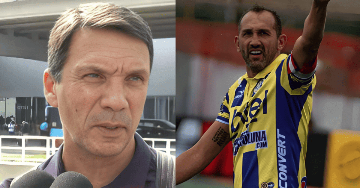 Ricardo Zé, técnico de Sporting Cristal, habla sobre Hernán Barcos