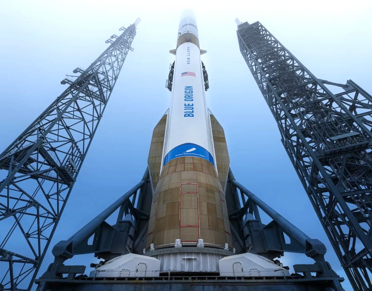 La nave espacial New Glenn de Blue Origin explota en Florida durante pruebas