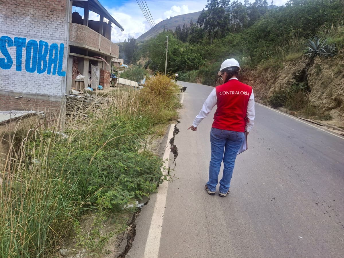 Grietas y erosión afectan vía de S/ 3.1 millones tras siete meses de uso