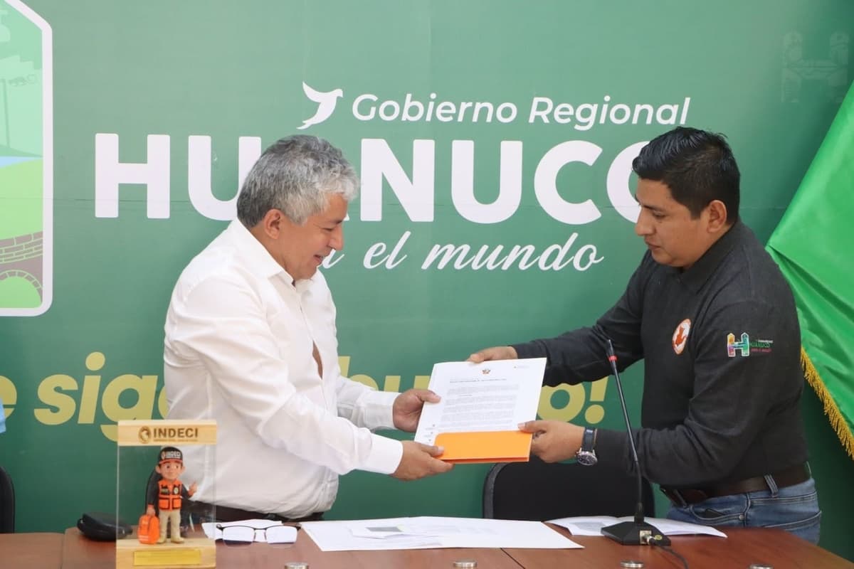 Gorehco alcanza tercer lugar nacional en Defensa Civil mientras Pulgar promete combustible y maquinaria