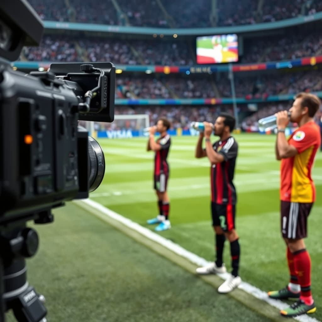 Telemundo mantiene señal en la cancha durante el Cooling Break del Mundial 2026