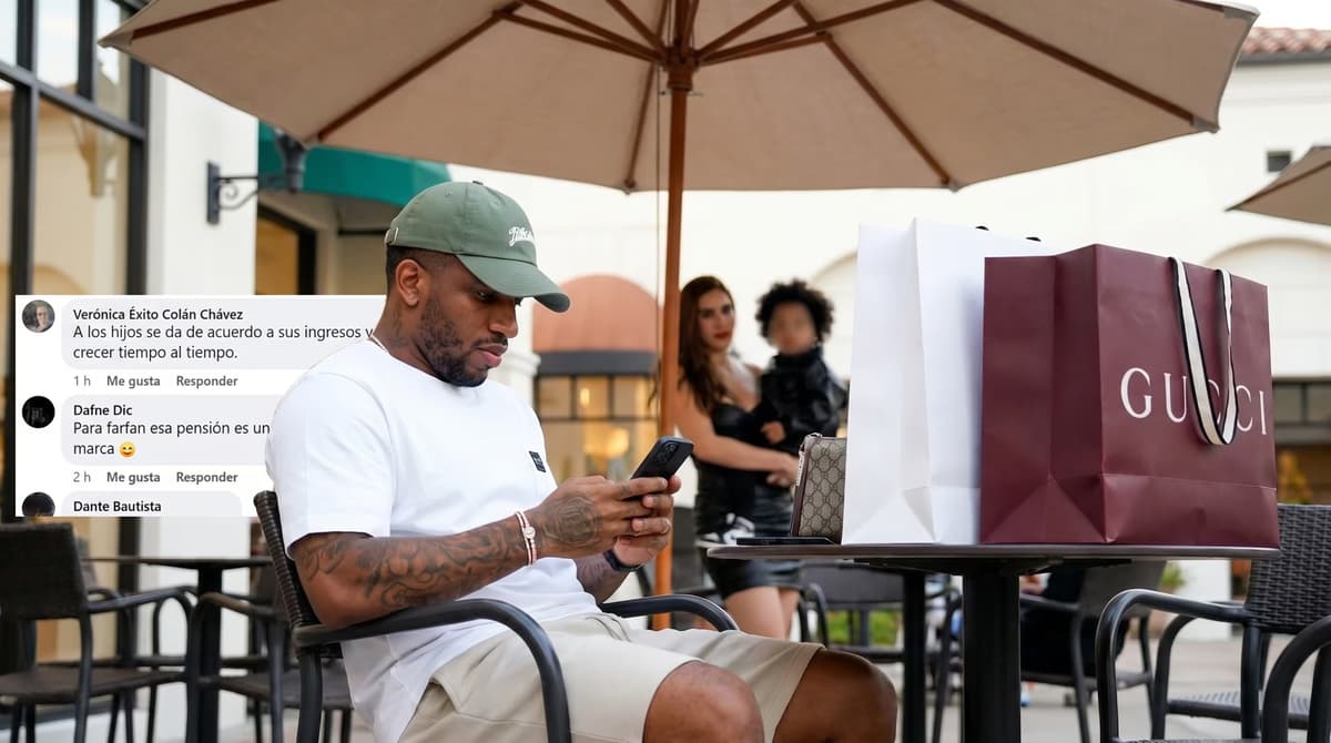 Jefferson Farfán revela que paga S/7.000 de pensión a su hija y recibe críticas en redes