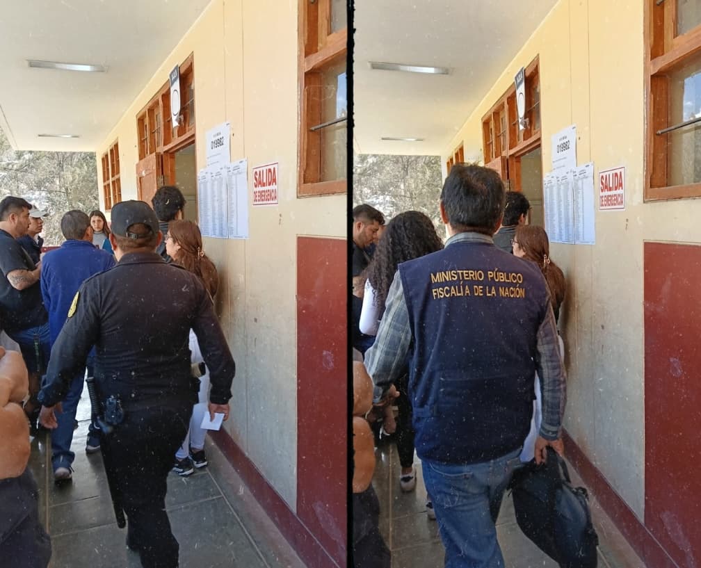 Fiscalía intervino locales de votación por 123 cédulas observadas y una denuncia de voto marcado