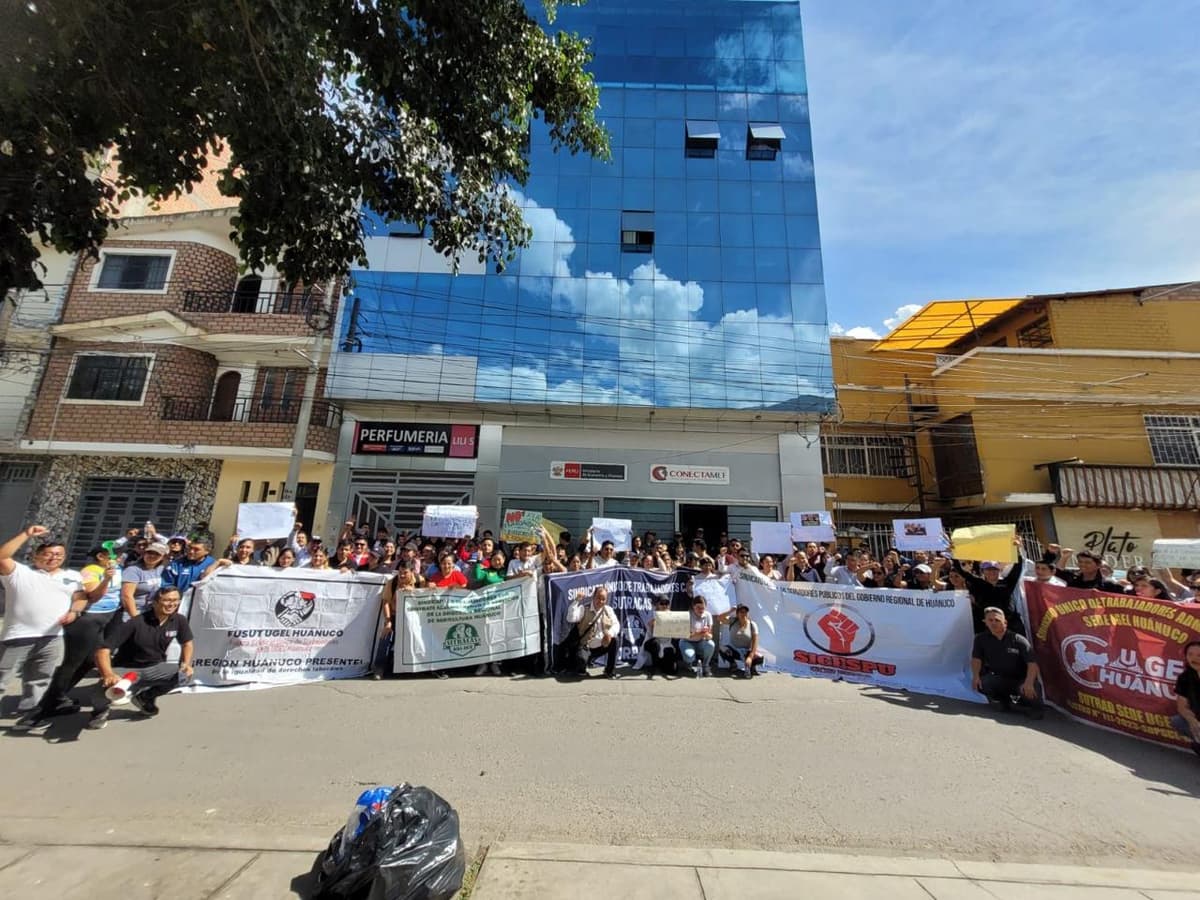 CAS de Huánuco rechazan pago gradual y exigen gratificaciones completas