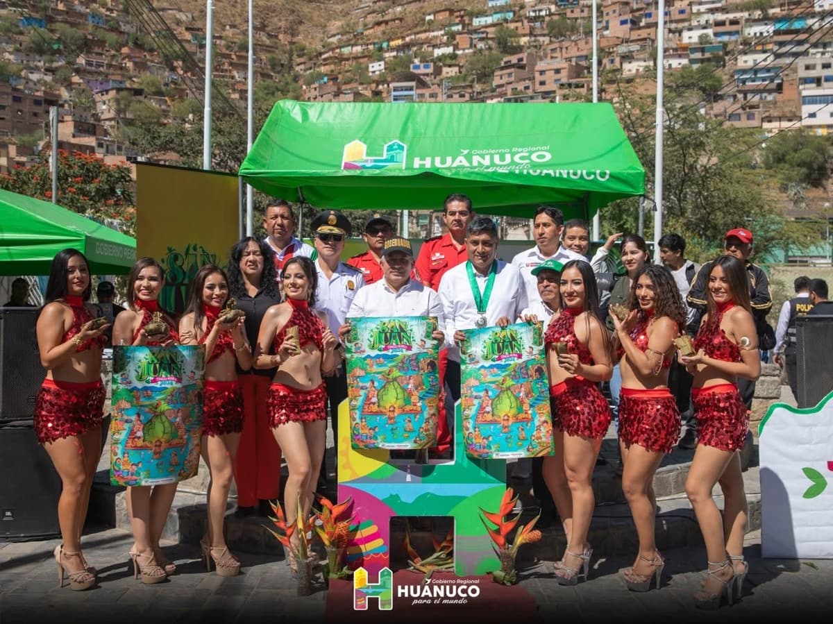 Tingo María convierte la Fiesta de San Juan en vitrina turística para Huánuco