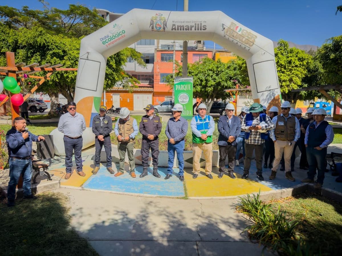 Más de S/1 millón se invertirá en renovar el parque La Florida de Paucarbambilla