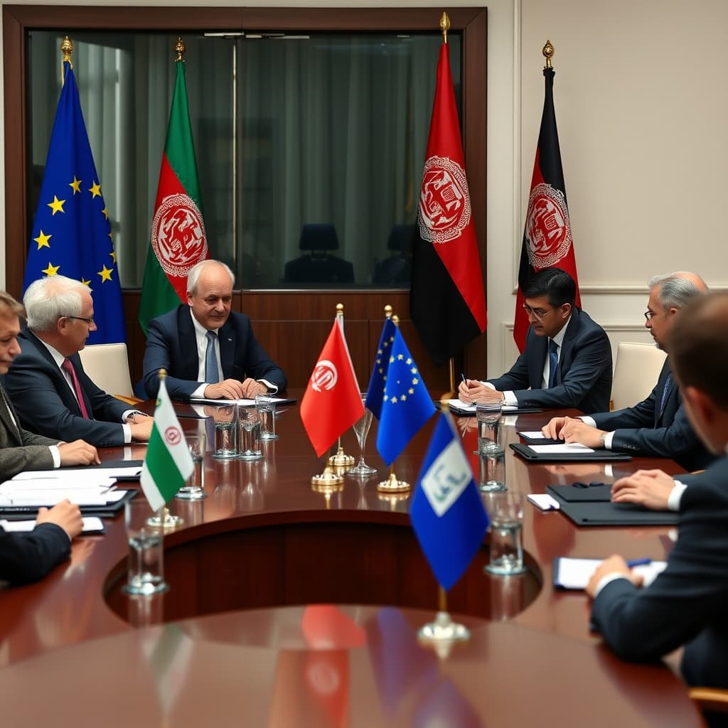 UE recibe por primera vez a delegación talibana para negociar retorno de afganos rechazados