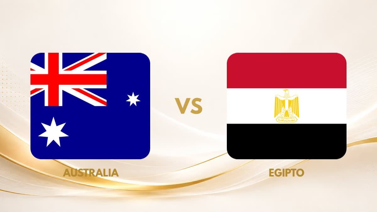 Australia vs Egipto EN VIVO: horario y dónde ver los 16avos del Mundial 2026