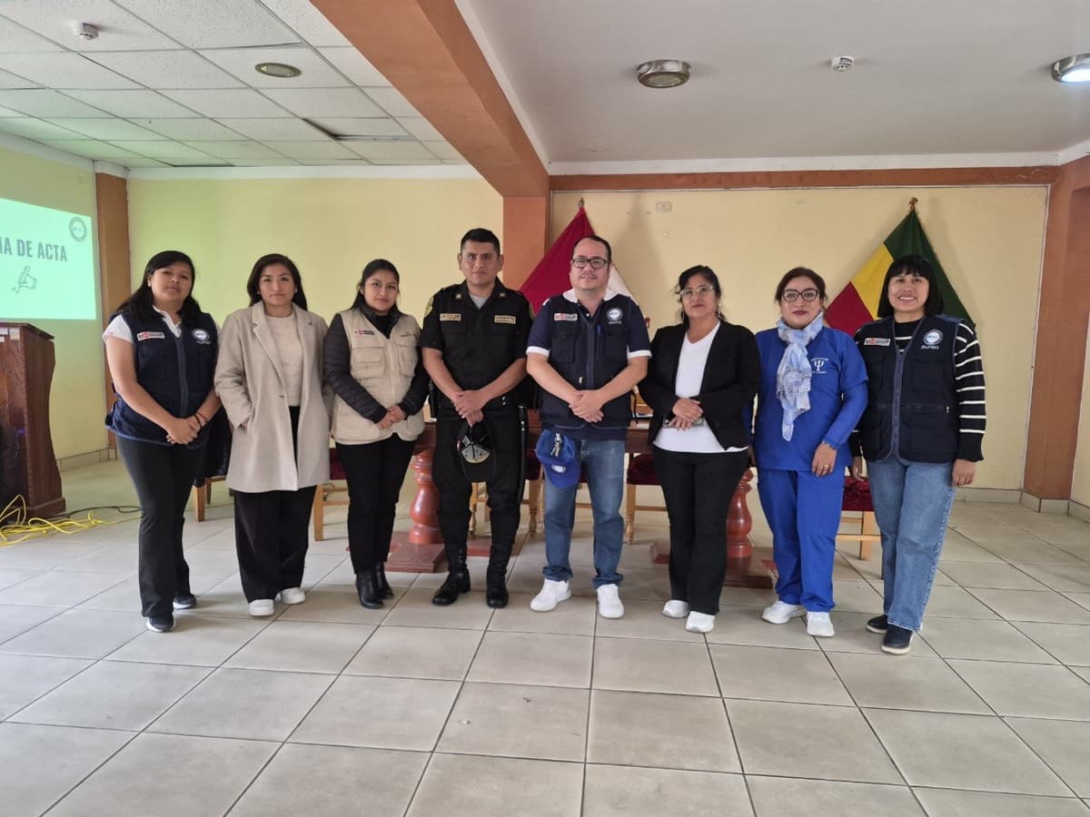 UGEL Ambo articula acciones contra la violencia escolar en San Rafael