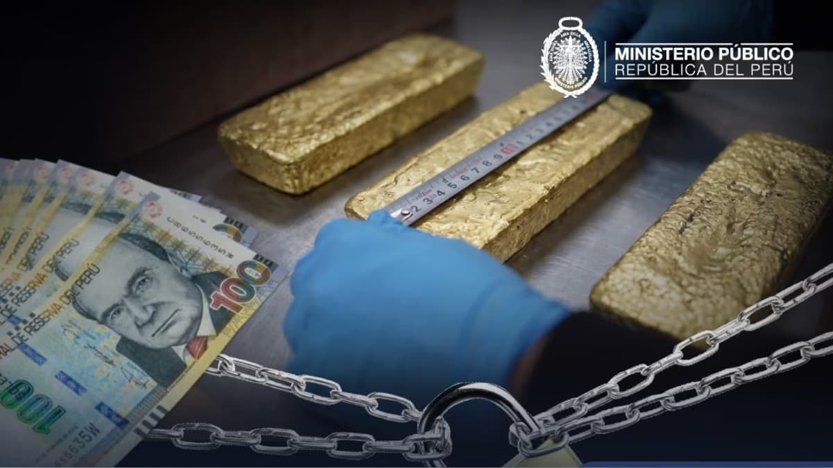Fiscalía incauta tres barras de oro valorizadas en S/ 2 millones por presunta minería ilegal