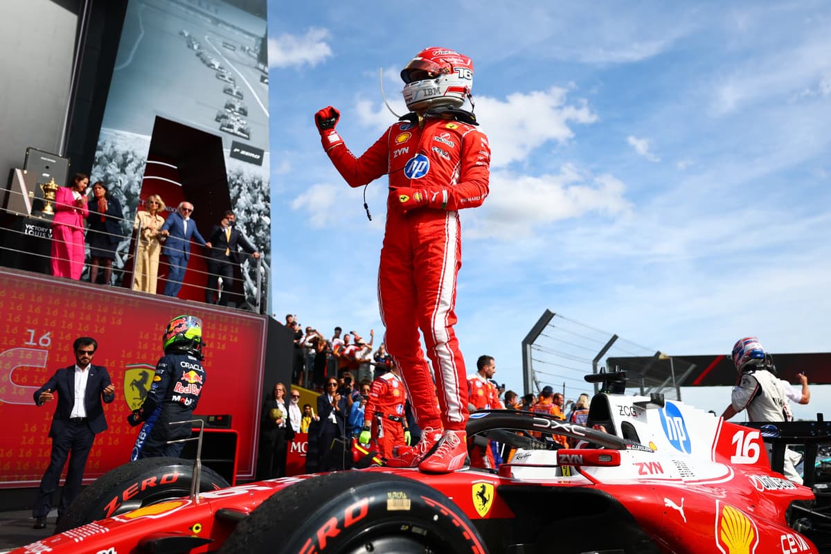 Charles Leclerc ganó el GP de Gran Bretaña y Ferrari vuelve al triunfo en la F1