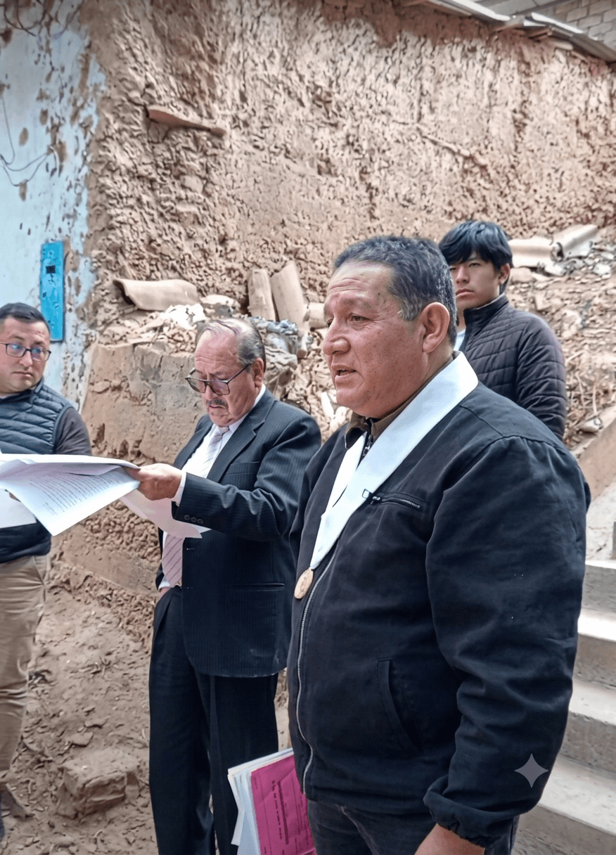 Juzgado inspecciona pasaje Florida por presunto bloqueo de acceso a un lote